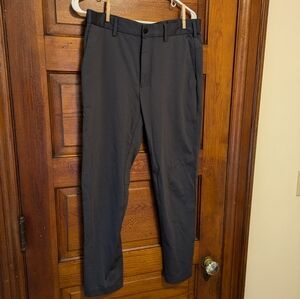 Banana Republic Slim Fit Performance Pants 31x30 Charcoal Grey Like New